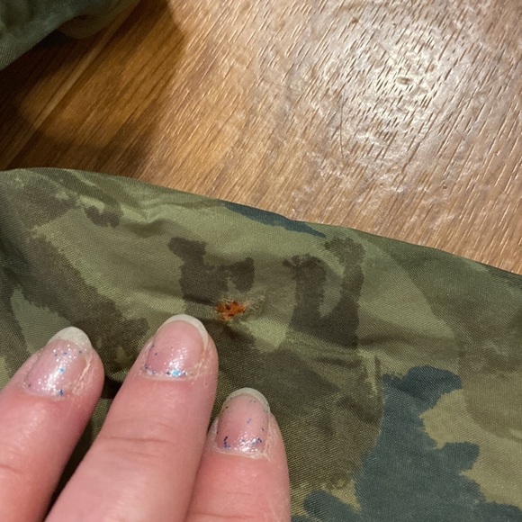 JOE Fresh Baby Camo Full Zip Jacket with Hood  (3-6 Months) Springtime - Picture 5 of 11